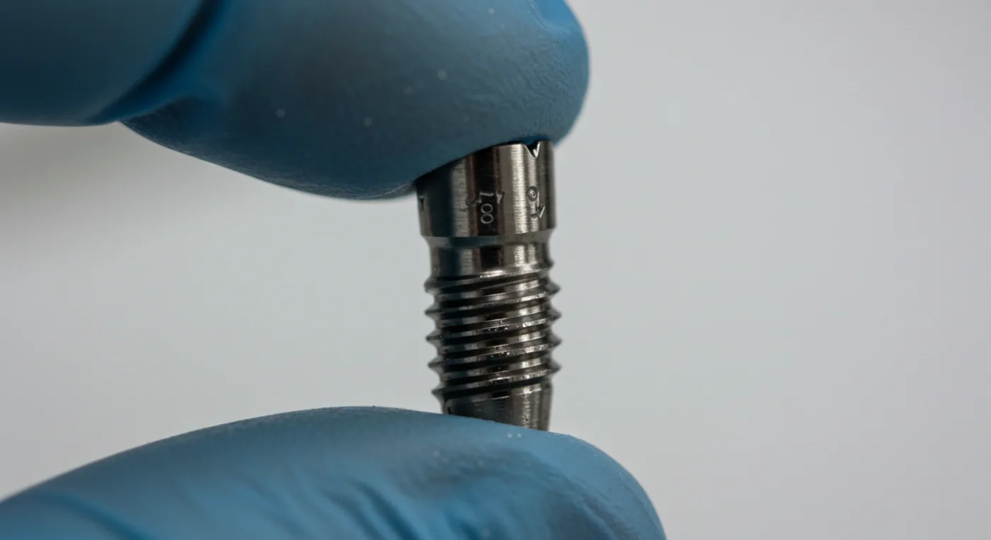 implante dental de titanio - Rehabilitación Oral - Clinica Dental Jardines