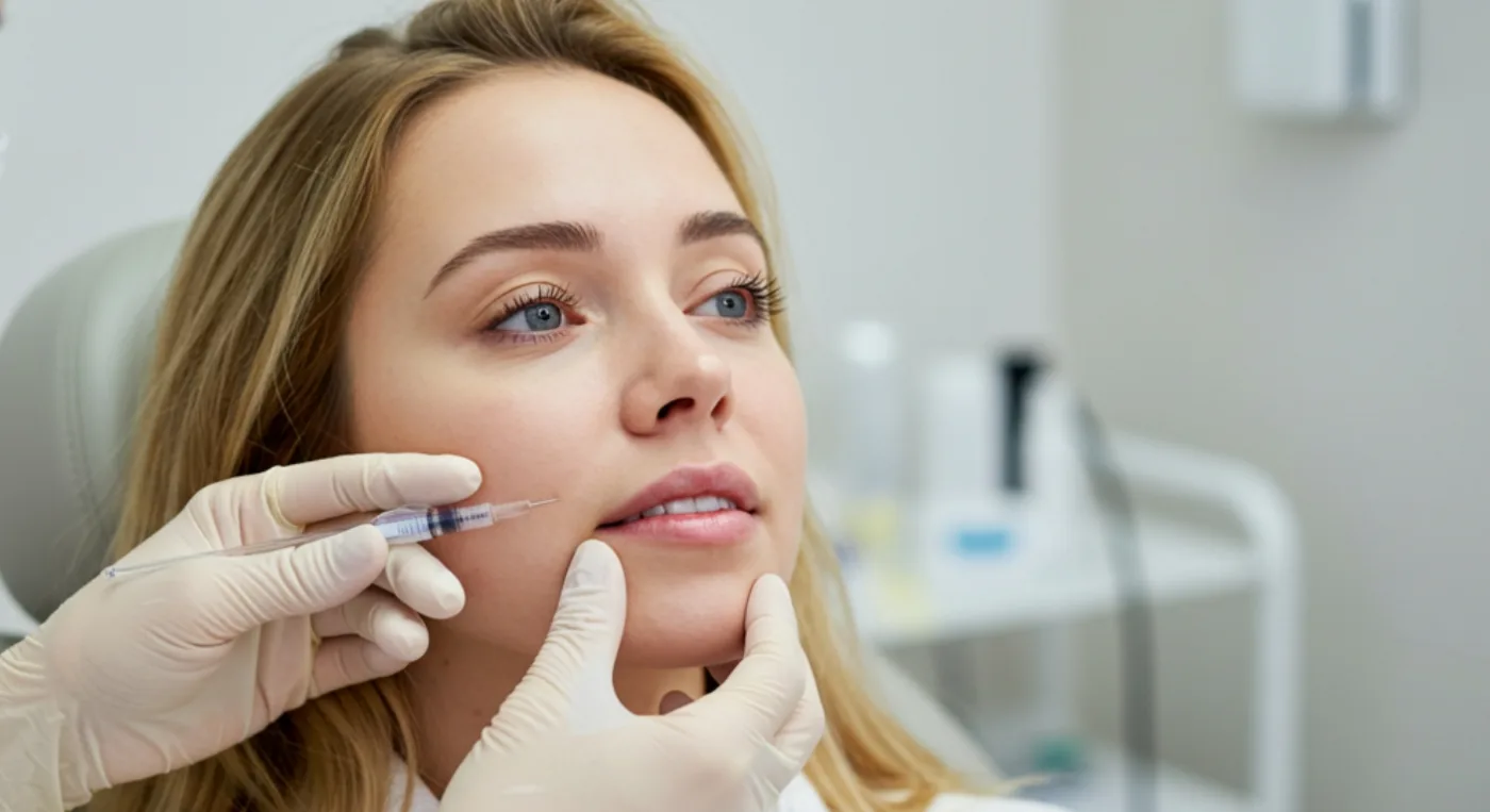 Hombre mayor sonriendo con confianza mientras muerde una pera, demostrando la funcionalidad de su tratamiento de rehabilitación oral.