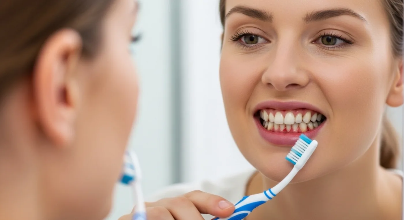 Visualización de un diseño de sonrisa digital en una pantalla, mostrando el resultado de un tratamiento de estética dental.