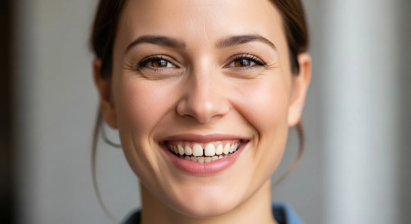 sonrisa diastema dental - Resinas Dentales - Clinica Dental Jardines