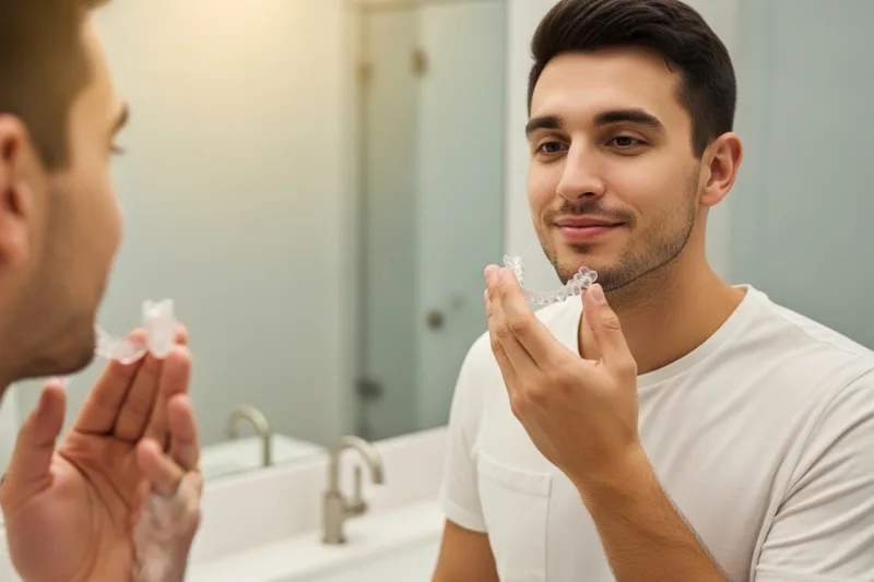 uso guarda oclusal cuidado resinas dentales esteticas - Resinas Dentales - Clinica Dental Jardines